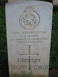 Dar Es Salaam War Cemetery - Roos, C A